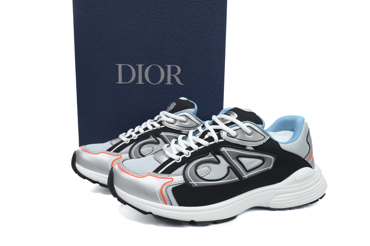 Dior B30 Silver Dark Grey 3SN279ZYK_H882
