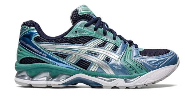     ASICS Gel-Kayano 14 Midnight Blue Pure Silver Aqua