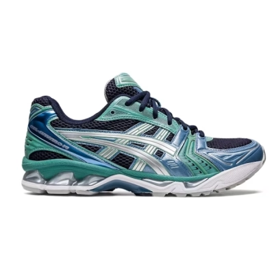     ASICS Gel-Kayano 14 Midnight Blue Pure Silver Aqua 01