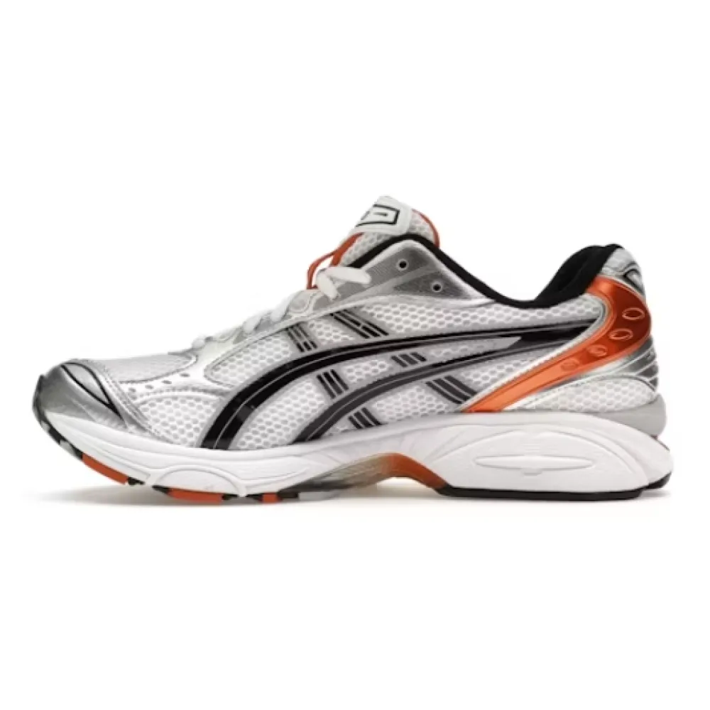 【Flash Sale $30 OFF】 ASICS Gel-Kayano 14 White Piquant Orange