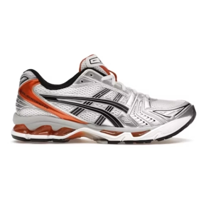     ASICS Gel-Kayano 14 White Piquant Orange 02