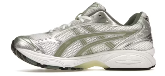  ASICS Gel-Kayano 14 White Pure Silver Slate Grey Sage
