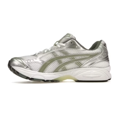     ASICS Gel-Kayano 14 White Pure Silver Slate Grey Sage 01