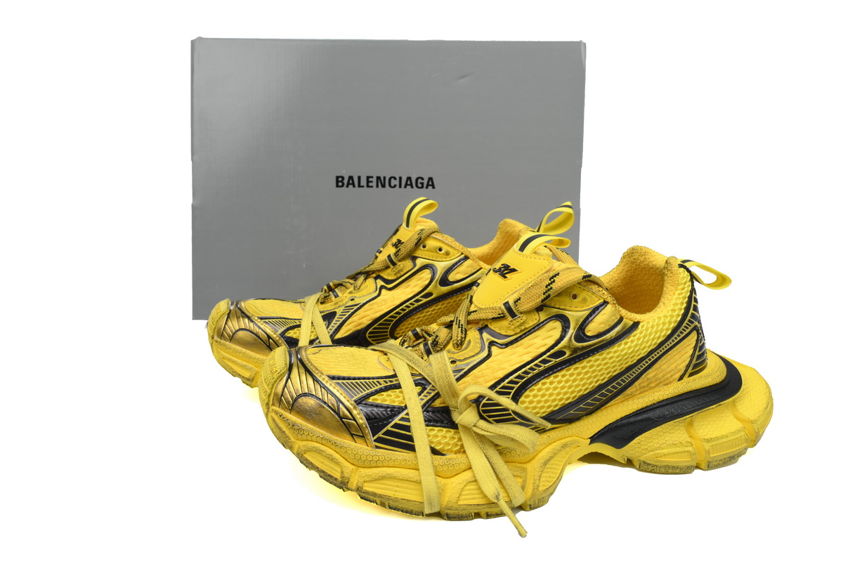    Balenciaga 3XL Yellow Black 734734 W3XL2 7010 