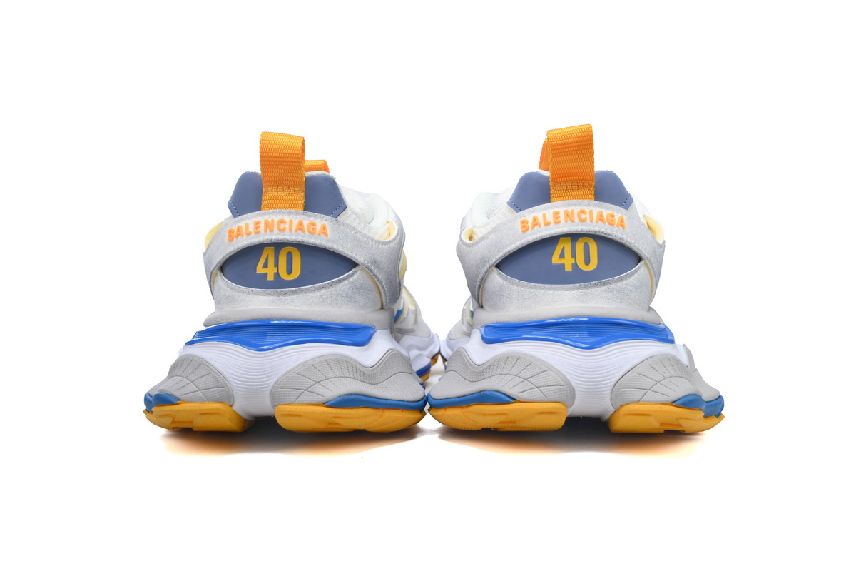    Balenciaga White Blue Yellow 785754 W2MV1 9174 