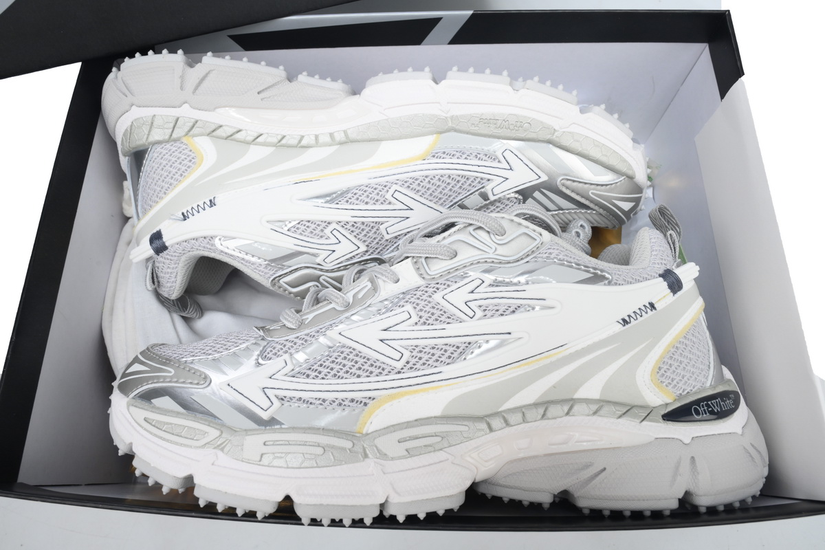     OFF-WHITE Military White Gray OMIA295F24 FAB00 10606 