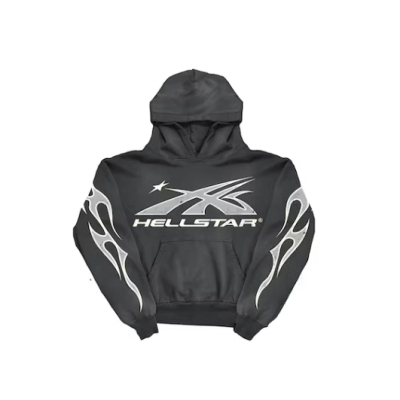 Top Quality Hellstar Sport Hoodie Black  01