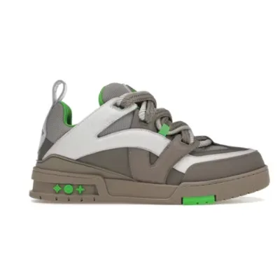 Louis Vuitton LV Skate Sneaker Grey Green 1ABZ4R 02