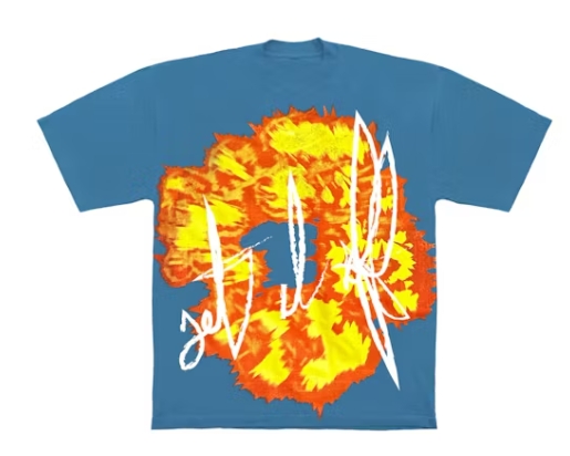    Denim Tears x Offset Set It Off 1 T-shirt Blue