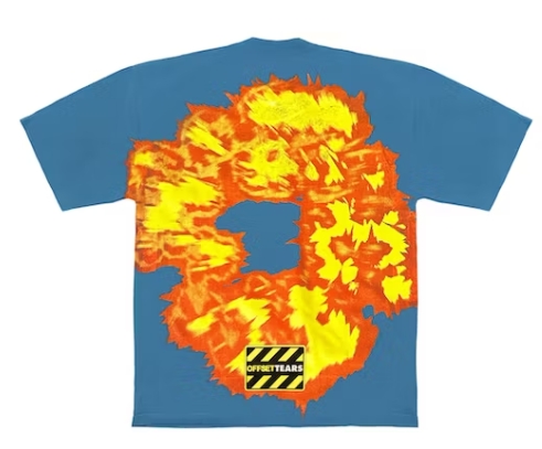     Denim Tears x Offset Set It Off 1 T-shirt Blue
