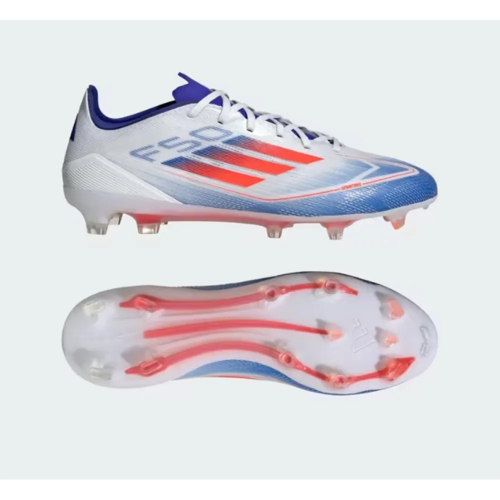 【Flash Sale $50 OFF】Adidas F50 Pro Firm Ground Soccer Cleats Solar Red  [No Box]