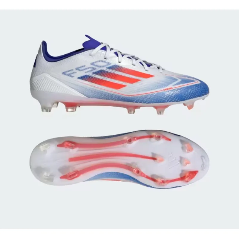 【Flash Sale $50 OFF】Adidas F50 Pro Firm Ground Soccer Cleats Solar Red  [No Box]