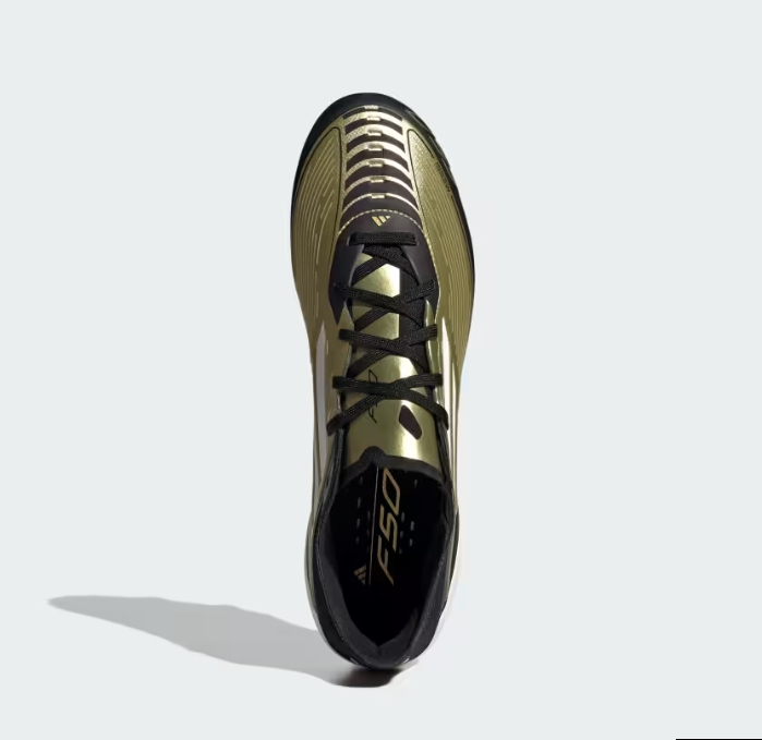    【Flash Sale $50 OFF】Adidas MESSI F50 Pro Firm Ground Soccer Cleats Gold Metallic[No Box]