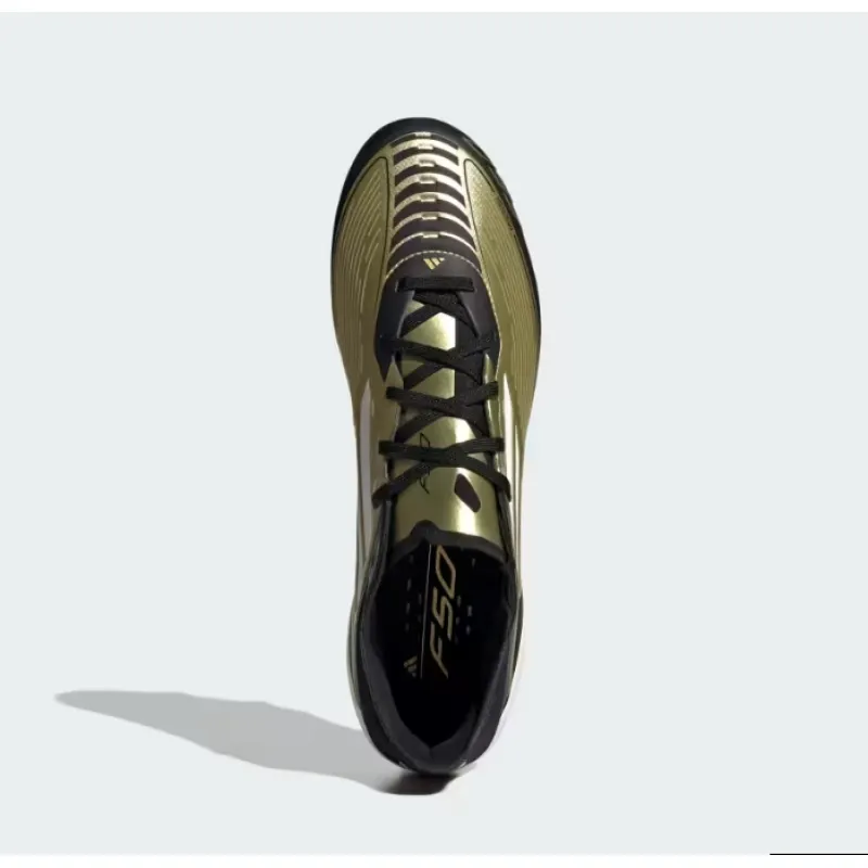 【Flash Sale $50 OFF】Adidas MESSI F50 Pro Firm Ground Soccer Cleats Gold Metallic[No Box]