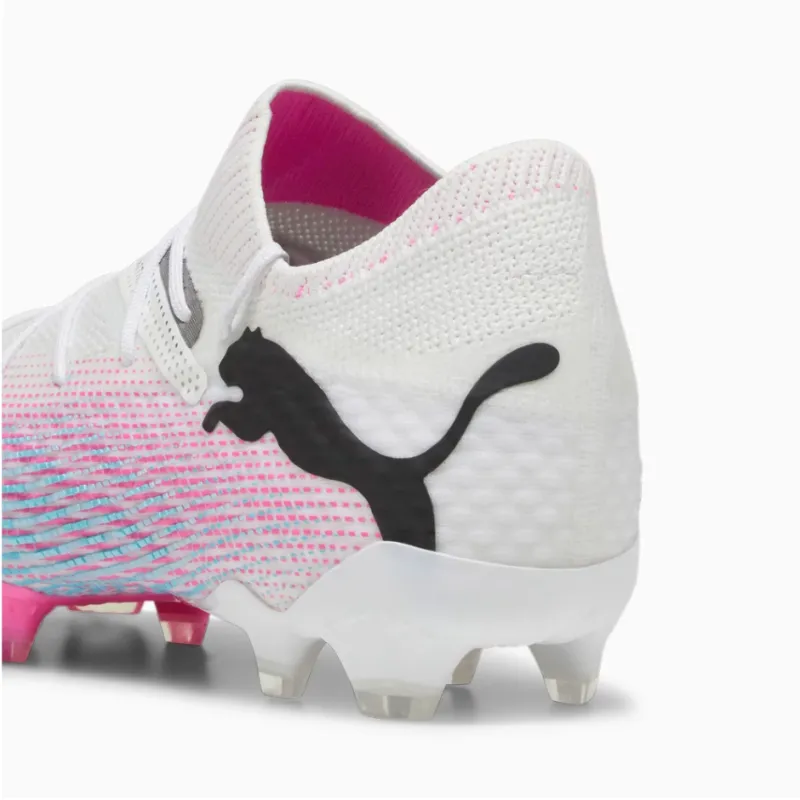 【Flash Sale $50 OFF】Future 7 Ultimate Firm Ground/Artificial Ground Men's Soccer Cleats Puma White-Puma Black-Poison Pink[No Box]