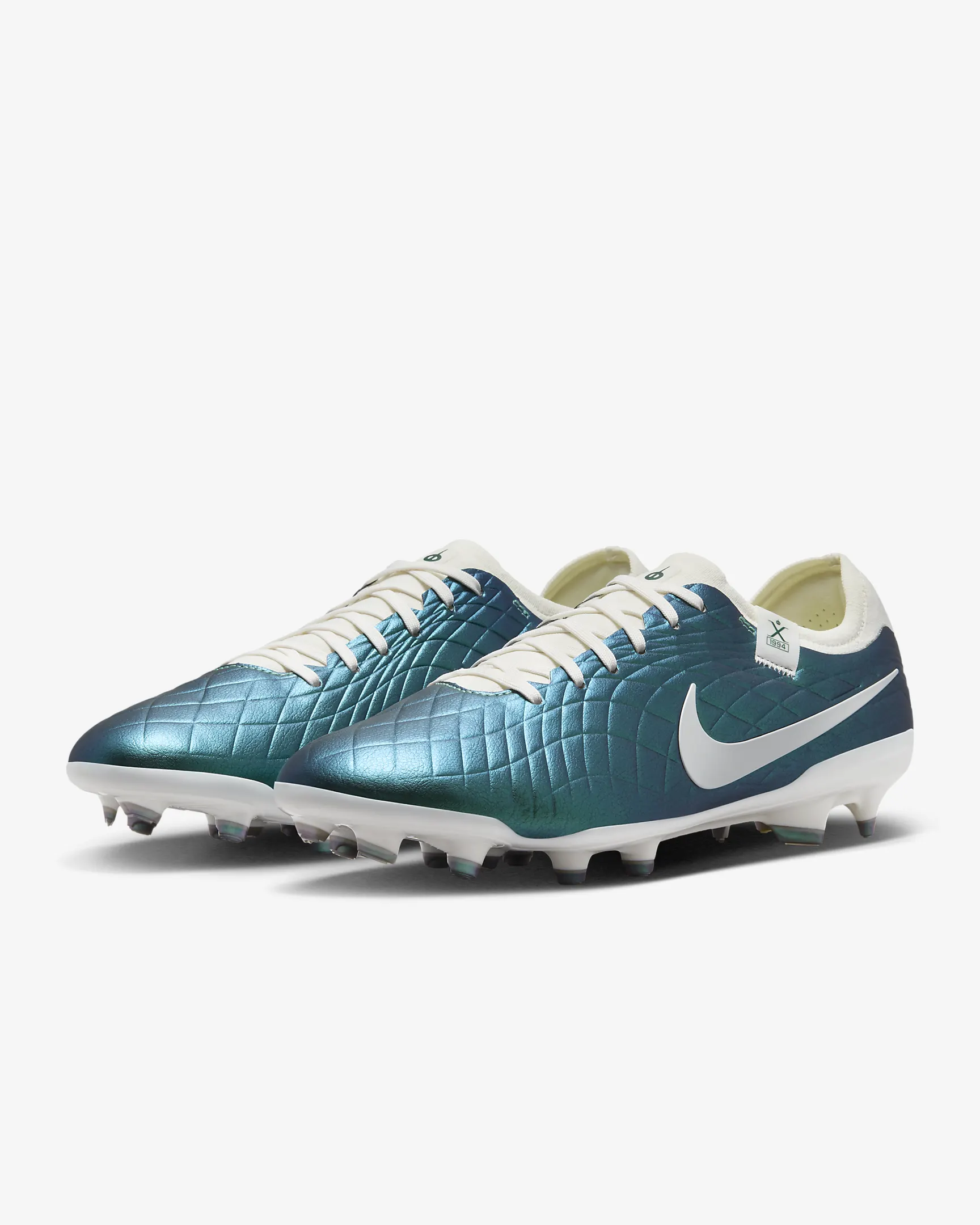    【Flash Sale $50 OFF】Nike Tiempo Emerald Legend 10 Pro Dark Atomic Teal/Sail FQ3248-300[No Box]