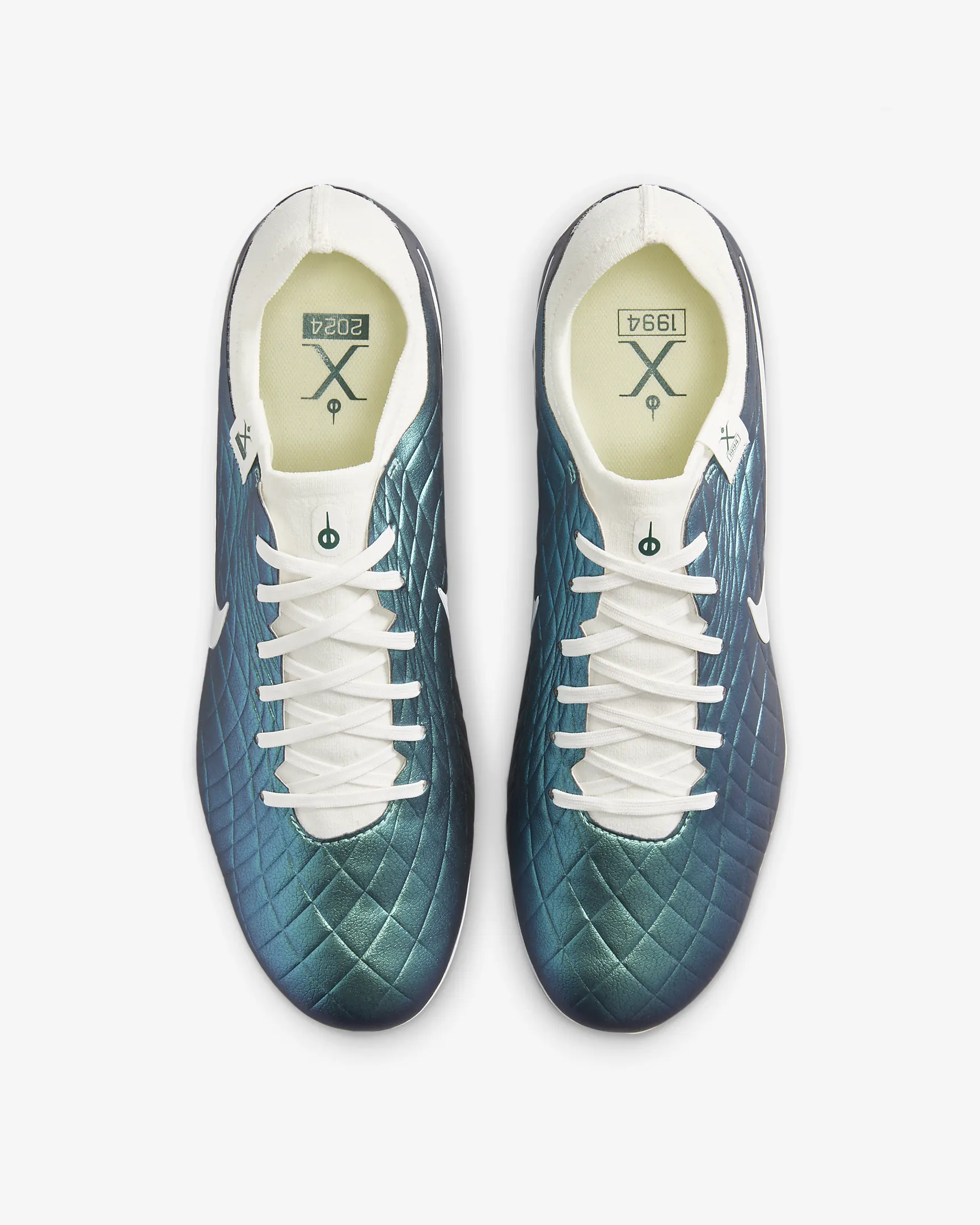    【Flash Sale $50 OFF】Nike Tiempo Emerald Legend 10 Pro Dark Atomic Teal/Sail FQ3248-300[No Box]