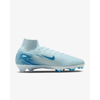 【Flash Sale $50 OFF】Nike Mercurial Superfly 10 Elite Glacier Blue/Blue Orbit FQ1454-400 FG High-Top Soccer Cleats[No Box] 01