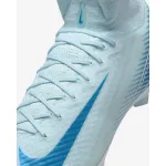 【Flash Sale $50 OFF】Nike Mercurial Superfly 10 Elite Glacier Blue/Blue Orbit FQ1454-400 FG High-Top Soccer Cleats[No Box]