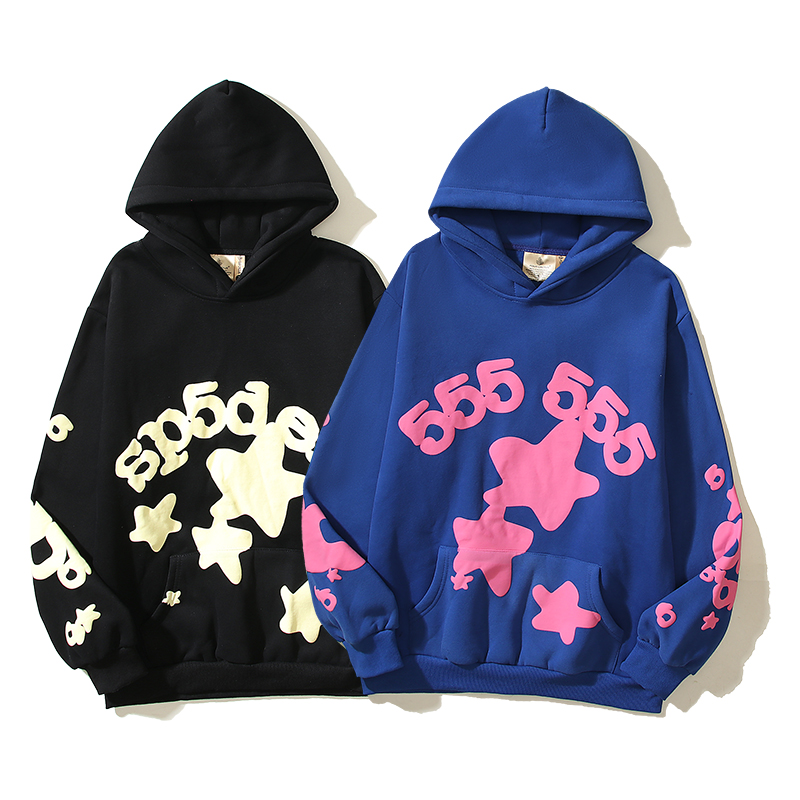 Top Quality Sp5der Beluga Hoodie SP5 BLPINK HD