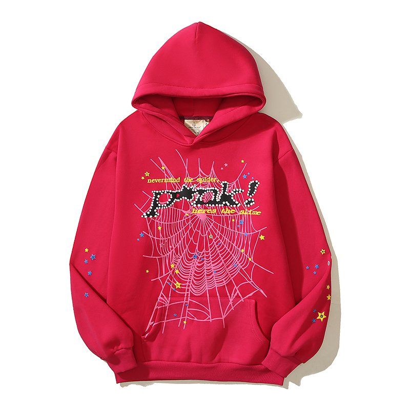 Sp5der P*nk Hoodie 'Pink' 2486-1SS210106PH-PINK