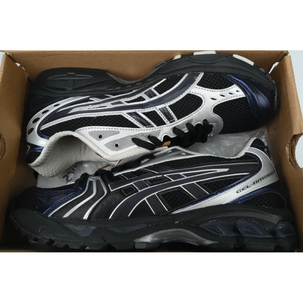 【Flash Sale $30 OFF】 Asics x atmos x Undermycar Gel Kayano 14 Black Pure Silver 1203A430-001