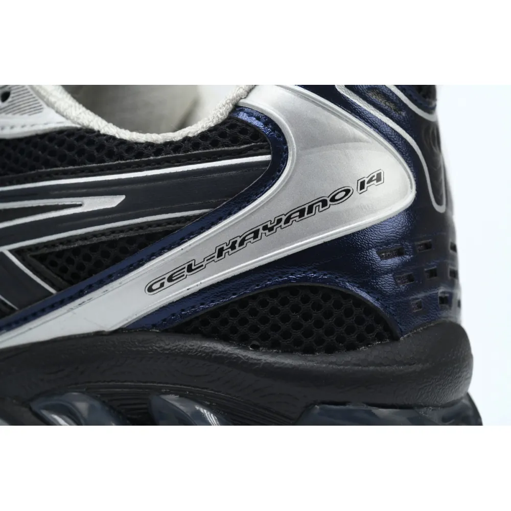 【Flash Sale $30 OFF】 Asics x atmos x Undermycar Gel Kayano 14 Black Pure Silver 1203A430-001