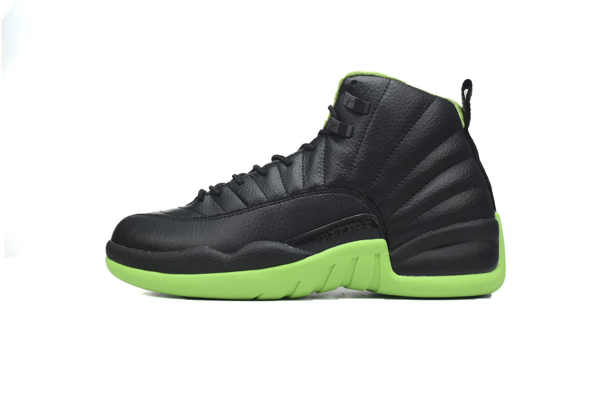 Pkgod Air Jordan 12 Retro Black Green