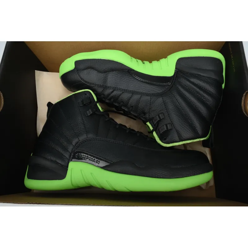 Pkgod Air Jordan 12 Retro Black Green