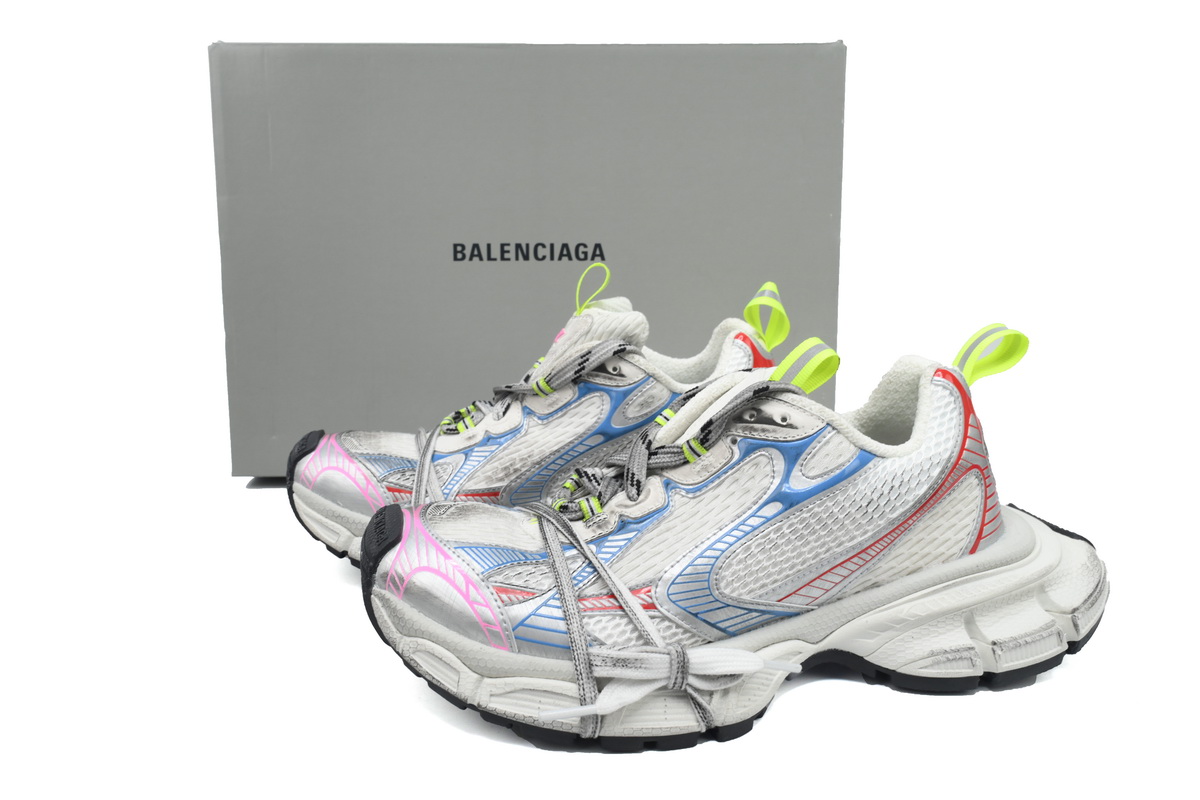    Balenciaga 3XL White Red 734734 W3XL5 9645 