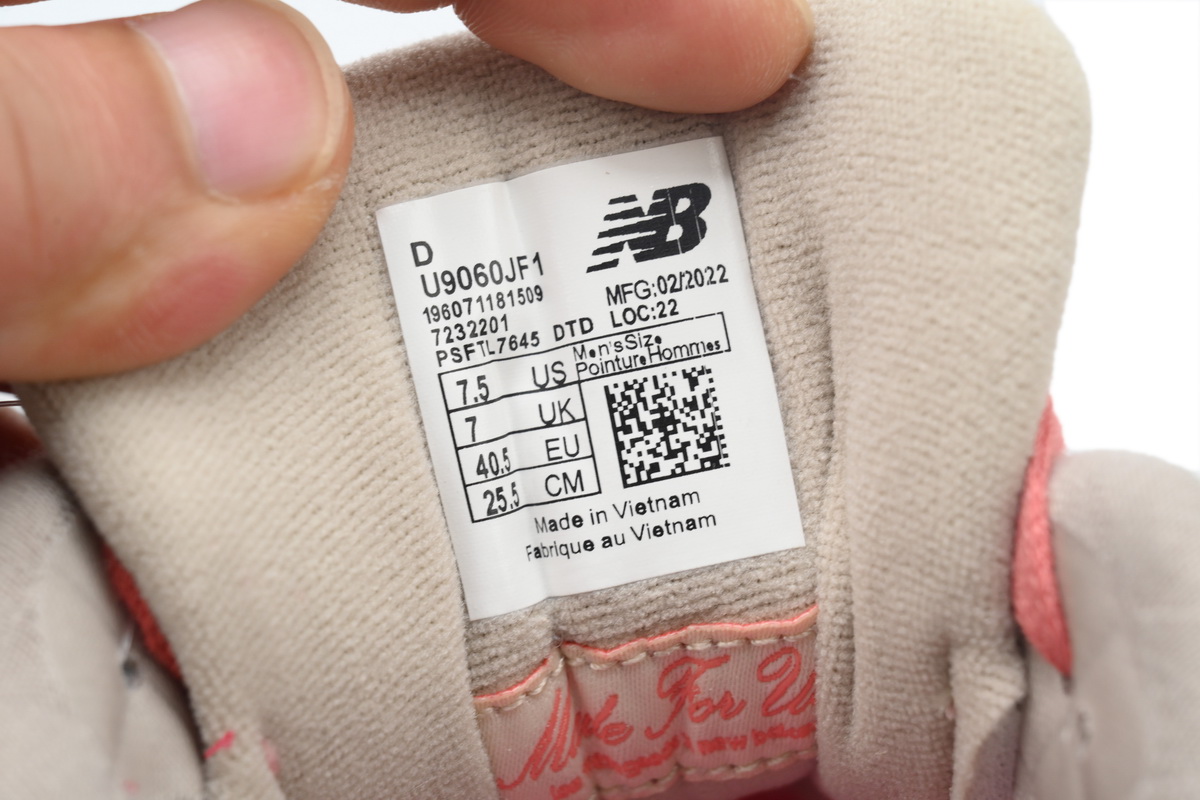      New Balance Joe Freshgoods x 9060 Penny Cookie Pink U9060JF1