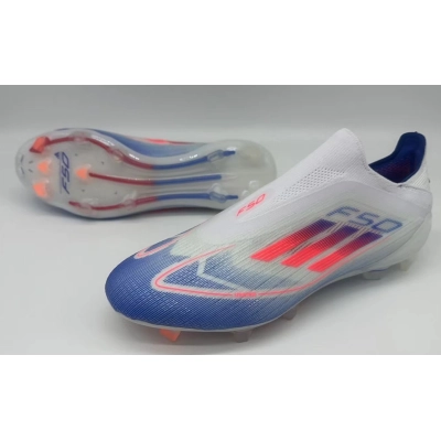 【Flash Sale $50 OFF】  Adidas F50 Pro Firm Ground Soccer Cleats Solar Red [No Box] 01
