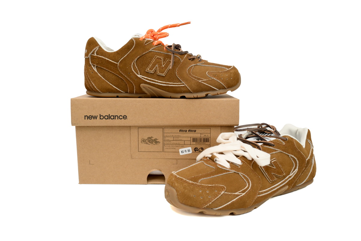    Pkgod New Balance 530 S Deep Drown x Miu Miu 5E165E Z50 F0379 F D005