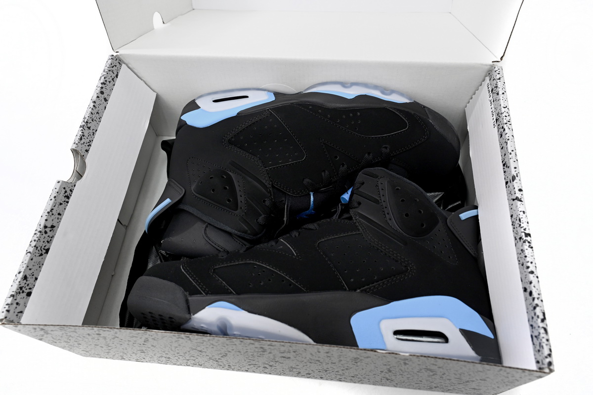 Pkgod Air Jordan 6 Black Blue
