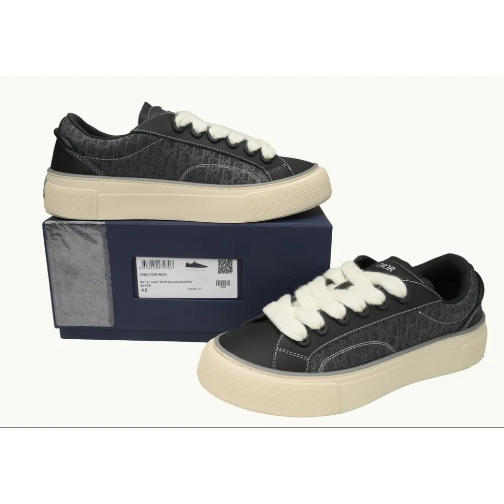 Dior B30*Denim Tears Sneakers Release Black 3SN272 ZIR1 6536