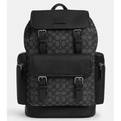 Coach Sprint Backpack In Signature Jacquard 01