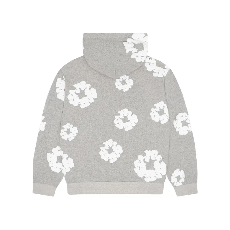 【Hot Sale】Top Quality Denim Tears The Cotton Wreath Sweat Suit Grey 