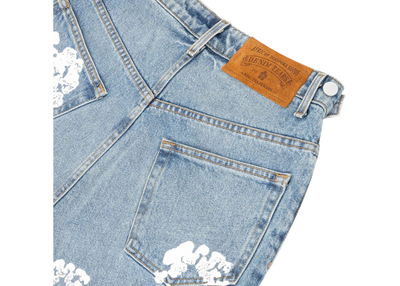 Top Quality Denim Tears x Levi's The Cotton Wreath Jean Short