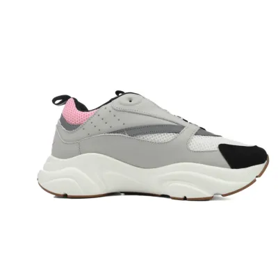 Dior B22 Pink Gray Sneakers Cream 3SN231YKB_H069 02