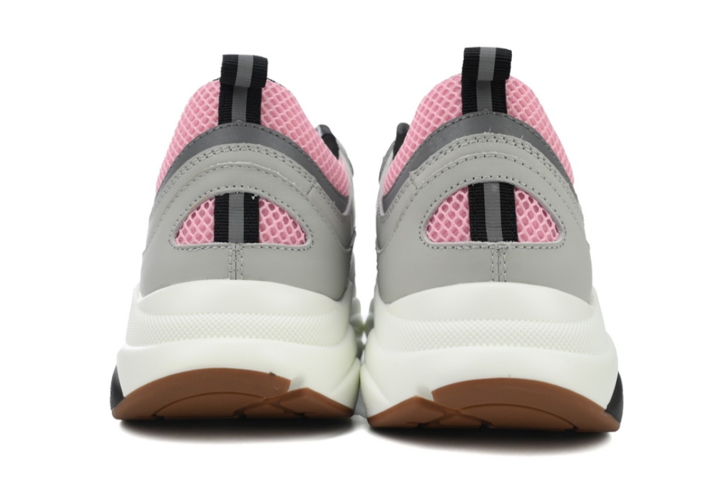 Dior B22 Pink Gray Sneakers Cream 3SN231YKB_H069