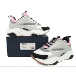 Dior B22 Pink Gray Sneakers Cream 3SN231YKB_H069