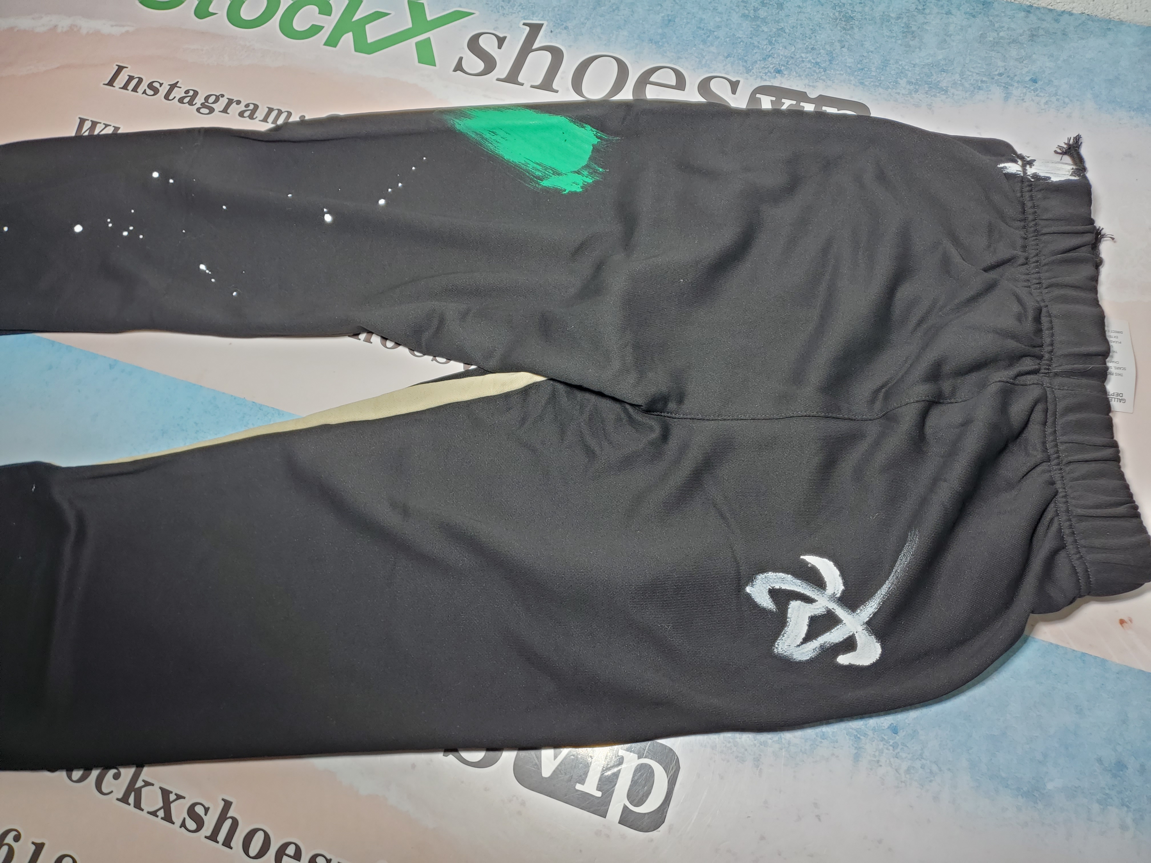 Top Quality GALLERY DEPT Pants Flare Sweat Pants Washed Black