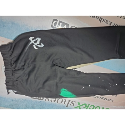 Top Quality GALLERY DEPT Pants Flare Sweat Pants Washed Black 02