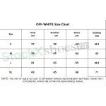 Top Quality OFF-WHITE Graphics Leather Varsity Jacket 