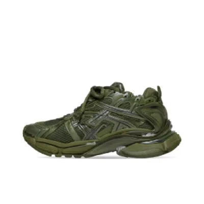 Balenciaga Runner Sneaker Dark Green 677403 W3RB1 3031  01