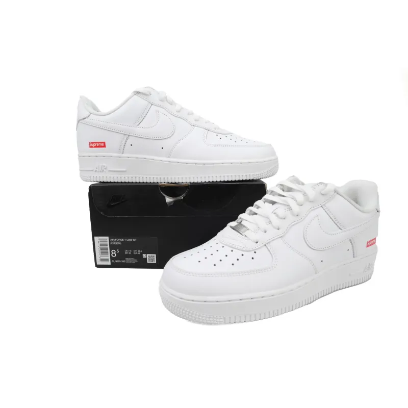 Nike Air Force 1 Low Supreme White  CU9225-100 