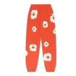 Top Quality Denim Tears The Cotton Wreath Sweat Suit Orange 