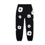 Top Quality Denim Tears The Cotton Wreath Sweat Suit Black 