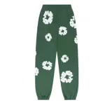 Top Quality Denim Tears The Cotton Wreath Sweat Suit Green 