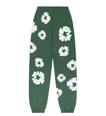 Top Quality Denim Tears The Cotton Wreath Sweat Suit Green 